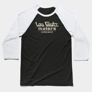 Lou Glutz Motors Chicago - Vintage Baseball T-Shirt
